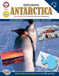 Imagen de portada: Exploring Antarctica, Grades 5 - 8 9781580376211