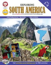 Imagen de portada: Exploring South America, Grades 5 - 8 9781580376334