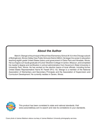Cover image: Understanding the U.S. Constitution, Grades 5 - 8 9781580374750
