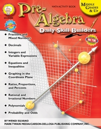 表紙画像: Pre-Algebra, Grades 6 - 12 9781580374453