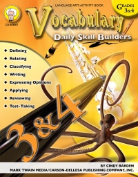 صورة الغلاف: Vocabulary, Grades 3 - 4 9781580374088
