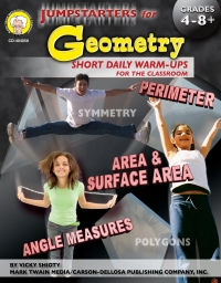 Cover image: Jumpstarters for Geometry, Grades 4 - 8 9781580373999