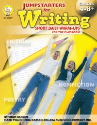 表紙画像: Jumpstarters for Writing, Grades 4 - 8 9781580373005