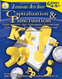 Imagen de portada: Language Arts Tutor: Capitalization and Punctuation, Grades 4 - 8 9781580372848