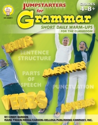 Omslagafbeelding: Jumpstarters for Grammar, Grades 4 - 8 9781580372855