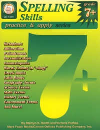 Imagen de portada: Spelling Skills, Grades 7 - 8 9781580371377