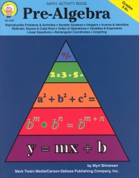Cover image: Pre-Algebra, Grades 5 - 8 9781580370646
