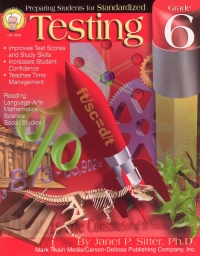 Imagen de portada: Preparing Students for Standardized Testing, Grade 6 9781580372688