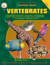 صورة الغلاف: Learning About Vertebrates, Grades 4 - 8 9781580372794