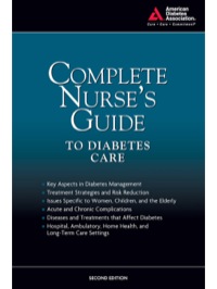 Cover image: Complete Nurse's Guide to Diabetes Care 9781580403252