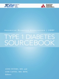 Cover image: The American Diabetes Association/JDRF Type 1 Diabetes Sourcebook 9781580404785