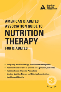Cover image: American Diabetes Association Guide to Nutrition Therapy for Diabetes 3rd edition 9781580406482