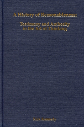 Imagen de portada: A History of Reasonableness 1st edition 9781580461528