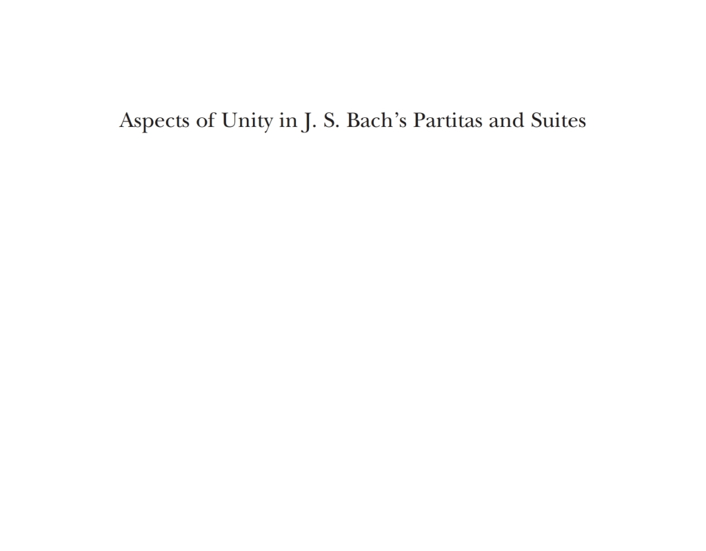 ISBN 9781580462020 product image for Aspects of Unity in J. S. Bach's Partitas and Suites - 1st Edition (eBook) | upcitemdb.com
