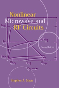 Cover image: Nonlinear Microwave and RF Circuits 2nd edition 9781580534840
