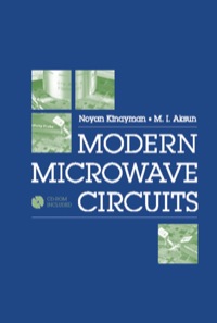 表紙画像: Modern Microwave Circuits 9781580537254