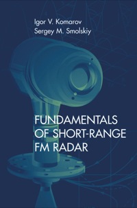 Imagen de portada: Fundamentals of Short-Range FM Radar 9781580531108