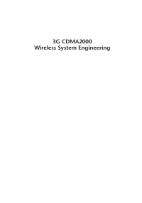 Omslagafbeelding: 3G CDMA2000 Wireless System Engineering 1st edition 9781580537575