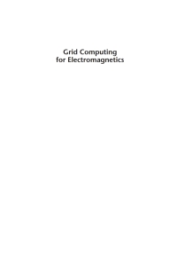 Imagen de portada: Grid Computing for Electromagnetics 1st edition 9781580537773