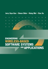 Cover image: Engineering Wireless-Based Software Systems and Applications 9781580538206