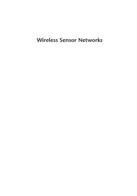 Cover image: Wireless Sensor Networks 1st edition 9781580538671