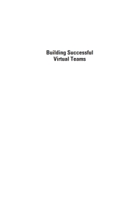 Imagen de portada: Building Successful Virtual Teams 1st edition 9781580538787