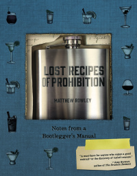 Titelbild: Lost Recipes of Prohibition: Notes from a Bootlegger's Manual 1st edition 9781581572650