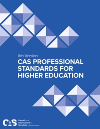 Omslagafbeelding: CAS Professional Standards for Higher Education (11th Version) 9781583280331