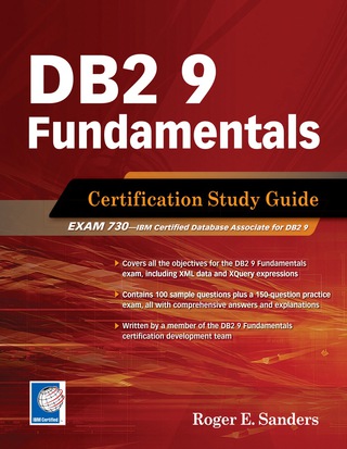 Imagen de portada: DB2 9 Fundamentals: Certification Study Guide 9781583470725