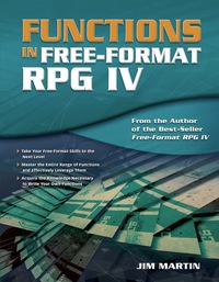 Imagen de portada: Functions in Free-Format RPG IV 9781583470879