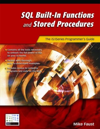 Cover image: SQL Built-In Functions and Stored Procedures 9781583470541