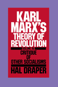 Imagen de portada: Karl Marx’s Theory of Revolution Vol IV 9780853457985