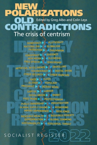 Cover image: New Polarizations and Old Contradictions: The Crisis of Centrism 9781583679371
