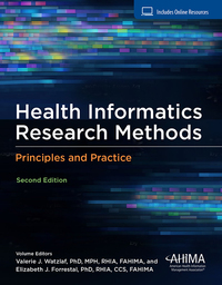 Cover image: Health Informatics Research Methods: Principles and Practice 2nd edition 9781584265320