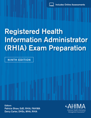 Cover image: RHIA Exam Preparation 9th edition 9781584268161