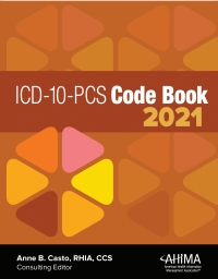 Cover image: ICD-10-PCS Code Book, 2021 8th edition 9781584268123
