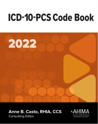 Cover image: ICD-10-PCS Code Book, 2022 9th edition 9781584268468