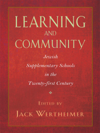 Cover image: Learning and Community 9781584657705