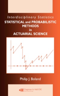 Imagen de portada: Statistical and Probabilistic Methods in Actuarial Science 1st edition 9781584886952