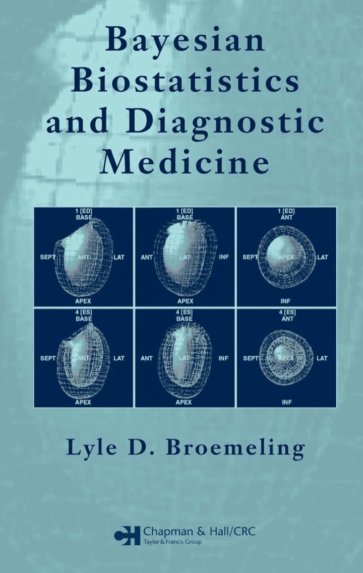 Cover image: Bayesian Biostatistics and Diagnostic Medicine
