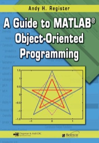 Immagine di copertina: A Guide to MATLAB Object-Oriented Programming 1st edition 9781584889113