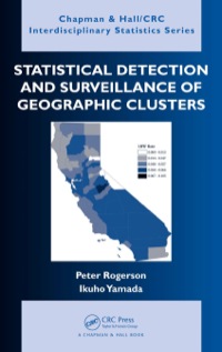 Omslagafbeelding: Statistical Detection and Surveillance of Geographic Clusters 1st edition 9780367577414