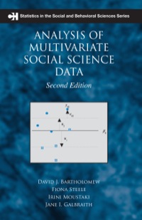 Immagine di copertina: Analysis of Multivariate Social Science Data 2nd edition 9781138464544