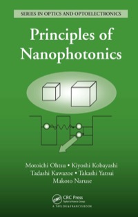 Immagine di copertina: Principles of Nanophotonics 1st edition 9781584889724
