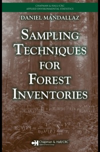 Cover image: Sampling Techniques for Forest Inventories 1st edition 9781584889762