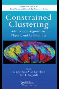 صورة الغلاف: Constrained Clustering 1st edition 9781584889960