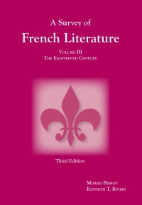 Imagen de portada: Survey of French Literature, Volume 3 1st edition 9781585101801