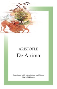 表紙画像: De Anima 1st edition 9781585102488