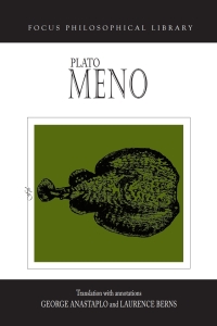 Cover image: Meno 1st edition 9780941051712