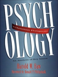 Omslagafbeelding: Psychology in Christian Perspective 9780801020124